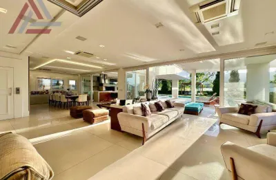 Casa com 6 quartos à venda, 1036 m² por r$ 16.500.000 - jurerê internacional - florianópolis/sc