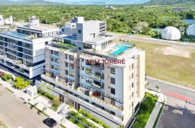 Apartamento com 2 quartos à venda na avenida das raias, 308, jurerê internacional, florianópolis por r$ 1.690.000