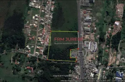 Terreno à venda na rodovia josé carlos daux, 1, vargem grande, florianópolis por r$ 46.000.000