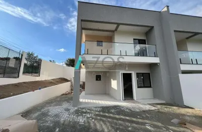 Sobrado com 03 dormitórios localizado no centro de quatro barras por r$680.000,00