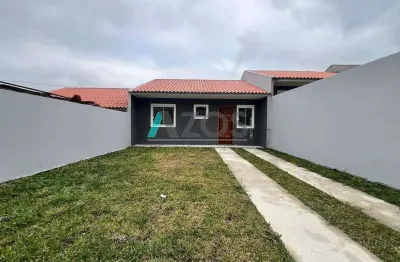 Casas de frente para a rua com 03 dormitórios no campo pequeno em colombo por r$369.990,00