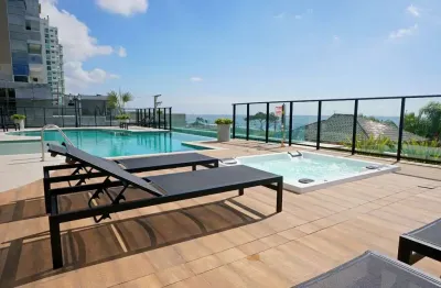 Apartamento frente mar com 3 suítes à venda, 128 m² por r$ 2.750.000 - itacolomi - balneário piçarras/sc