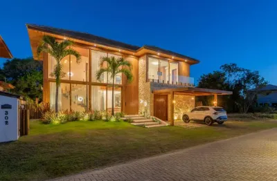 Casa de condomínio para vender com 5 quartos 5 suítes no bairro praia do forte em mata de são joão