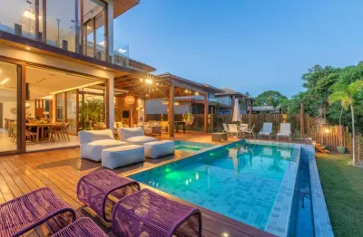 Casa de condomínio para vender com 5 quartos 5 suítes no bairro praia do forte em mata de são joão