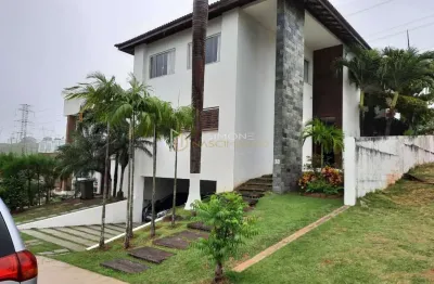 Casa de condomínio para vender com 5 quartos 3 suítes no bairro alphaville ii em salvador