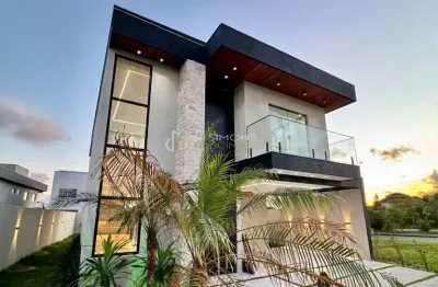 Casa de condomínio 4/4 e 3 suítes terras alphaville abrantes em camaçari