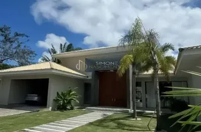 Casa em condomínio fechado com 5 quartos à venda na Avenida Santos Dumont, 6277, Portão, Lauro de Freitas