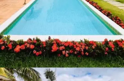 Casa condomínio 3/4 e 1 suíte barra de jacuípe porteira fechada