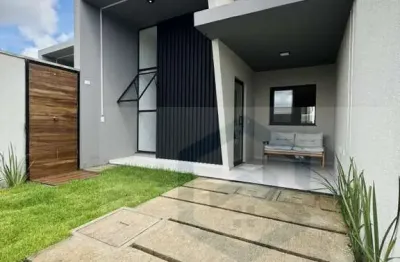 Casa para venda em eusébio, encantada, 3 dormitórios, 2 suítes, 2 banheiros, 2 vagas