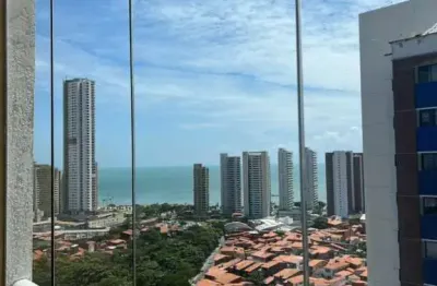 Apartamento para venda em fortaleza, mucuripe, 1 dormitório, 1 suíte, 2 banheiros, 2 vagas