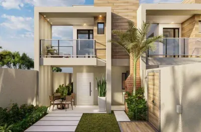 Duplex para venda em itaitinga, pedras, 3 dormitórios, 1 suíte, 3 banheiros, 2 vagas