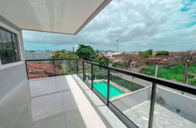 Cobertura duplex com 03 quartos e terraço em costazul!
