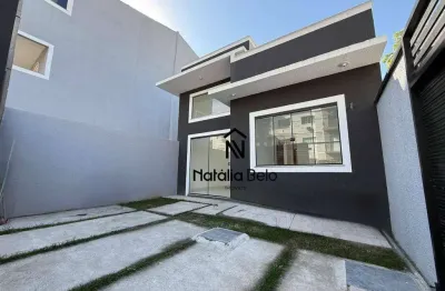 Casa linear com 02 quartos, 60 m² por r$ 320.000 - chácara mariléa - rio das ostras/rj