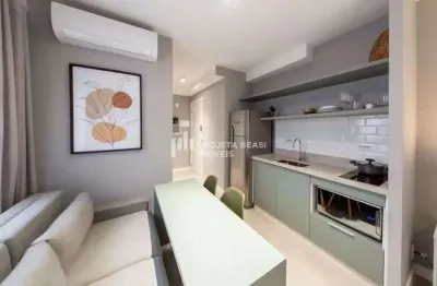 Apartamento com 1 quarto à venda na Rua Sebastião Gomes, 67, Brooklin Paulista, São Paulo por R$ 480.000