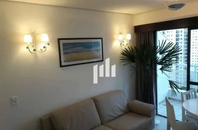 Flat com 1 dormitório, 37 m² - venda por r$ 390.000,00 ou aluguel por r$ 5.700,00/mês - moema - são paulo/sp