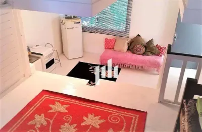 Apartamento tipo studio com 1 dormitório à venda, 65 m² por r$ 490.000 - real parque - são paulo/sp