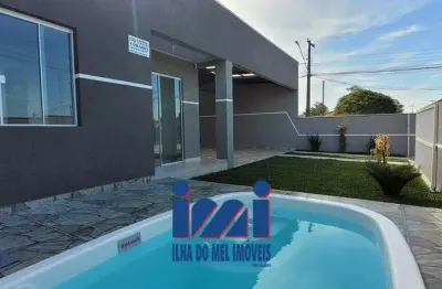 Casa com 2 quartos à venda em Balneário Gaivotas, Matinhos 