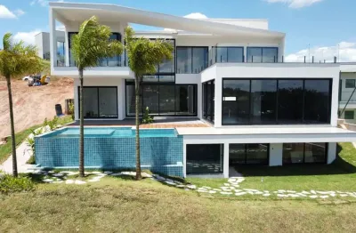 Casa com 5 dormitórios à venda, 600 m² por r$ 6.300.000,00 - serra azul - itupeva/sp
