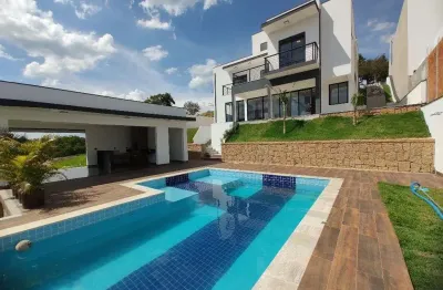 Casa com 4 dormitórios à venda, 350 m² por r$ 2.650.000,00 - residencial dos lagos - itupeva/sp