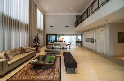 Sobrado com 6 dormitórios à venda, 800 m² por r$ 5.800.000,00 - condominio golden park residence - mirassol/sp