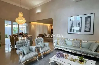 Casa com 3 dormitórios à venda, 374 m² por r$ 3.500.000 - loteamento residencial golden park - mirassol/sp