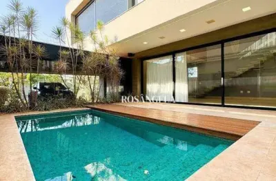 Sobrado com 4 suítes, 450 m² - venda por r$ 5.900.000 ou aluguel por r$ 20.000/mês - residencial quinta do golfe - são josé do rio preto/sp