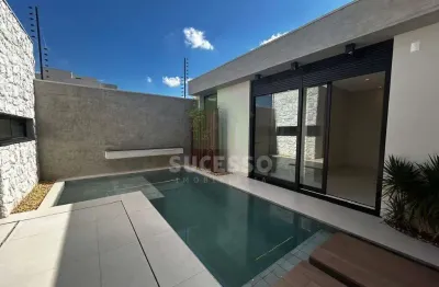Casa térrea de alto padrão no colinas tropical – 2 suítes master + 1 suíte piscina e 5 vagas