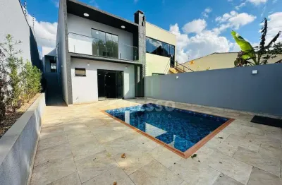 Sobrado invertido com 1 suíte e 2 quartos no bairro coqueiral com piscina