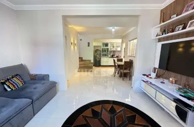 Sobrado semi mobiliado no bairro canadá em condomínio fechado com 2 quartos