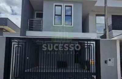 Sobrado à venda em jardim padovani iii, cascavel - 2 quartos (1 suíte) com 2 vagas