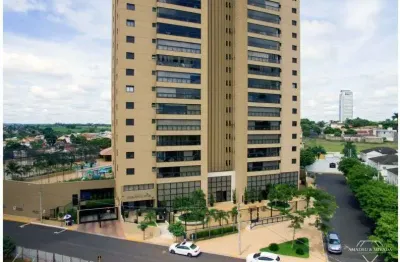 Edifício diamante de gold - apartamento alto padrão no edificio diamante de gold, araçatuba/sp