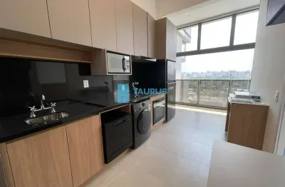 Studio para locação, 1 vaga , 40 m² , mobiliado , moema.