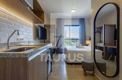 Apartamento para alugar , 1 quarto mobiliado no brooklin - são paulo.
