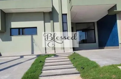 Casa com 3 dormitórios no  condomínio park gran reserve  -  indaiatuba
