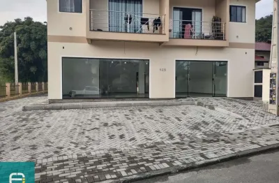 Sala comercial para alugar na rua hermann erdmann, 125a, testo rega, pomerode, 200 m2 por r$ 2.200