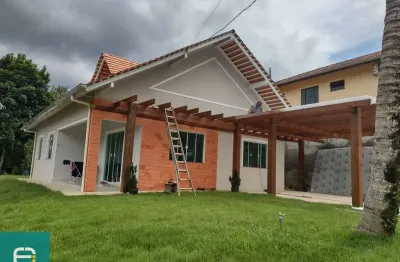 Casa com 3 quartos à venda na rua augusto b. h. geisler, 45, ribeirão areia, pomerode, 170 m2 por r$ 695.000