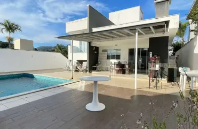 Casa em condomínio fechado com 3 quartos à venda na rua doutor pedro zimmermann, 2660, itoupava central, blumenau, 150 m2 por r$ 1.450.000