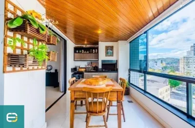 Apartamento com 3 quartos à venda na rua doutor luiz de freitas melro, 805, jardim blumenau, blumenau, 139 m2 por r$ 969.000