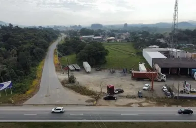 Compre este imóvel - área com 11.465,37 m², frente para a br-470 em navegantes/sc