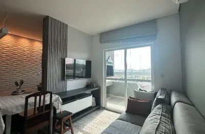 Apartamento com 1 suíte mais 1 quarto à venda no bairro floresta em joinville-sc por r$ 450.000,00.