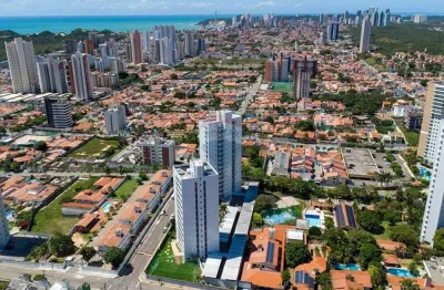 Apartamento em capim macio, 2 quartos com suíte 59m² 1 vaga, lazer completo e segurança 24h