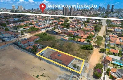 Casa ampla 5 quartos 489m² em terreno plano de 1.074m² candelária, zona sul de natal