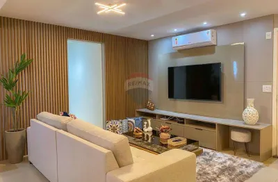 Lindo apartamento mobiliado no residencial terramaris de 3/4 em ponta negra