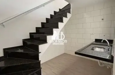 Cobertura  para venda parque das nações, 2 dorm(s), 1 suite, 1 vaga , 88 m²
