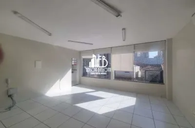 Sala comercial para locação no baeta, 48 m², 1wc, sem vaga.