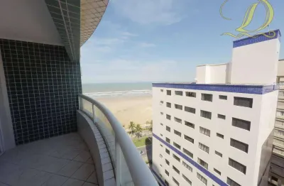 Apartamento de 03 quartos à venda na vila guilhermina, prédio frente ao mar, aceita financiamento bancário ou direto!!!