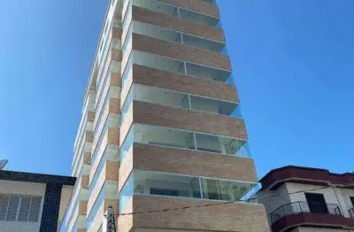 Apartamento com 1 dormitório à venda, 45 m² por r$ 348.000,00 - vila guilhermina - praia grande/sp