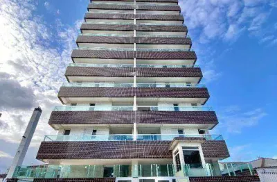 Apartamento 2 dormitórios, sendo 01 suíte com sacada, lazer completo na ocian em praia grande sp.