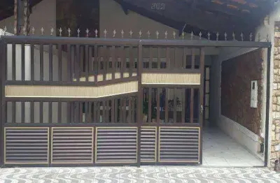 Casa com 3 dormitórios à venda, 88 m² por r$ 700.000,00 - aviação - praia grande/sp