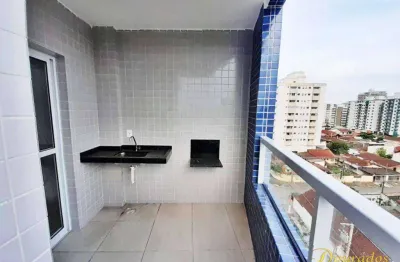 Apto 2 dorm(s), sendo 1 suíte, 60 m², lazer completo,  guilhermina - praia grande/sp